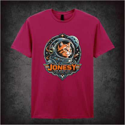Jonesy the space cat T-shirt in cardinal red from Alien