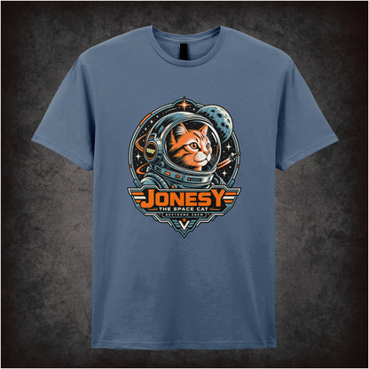 Jonesy the space cat T-shirt in indigo from Alien