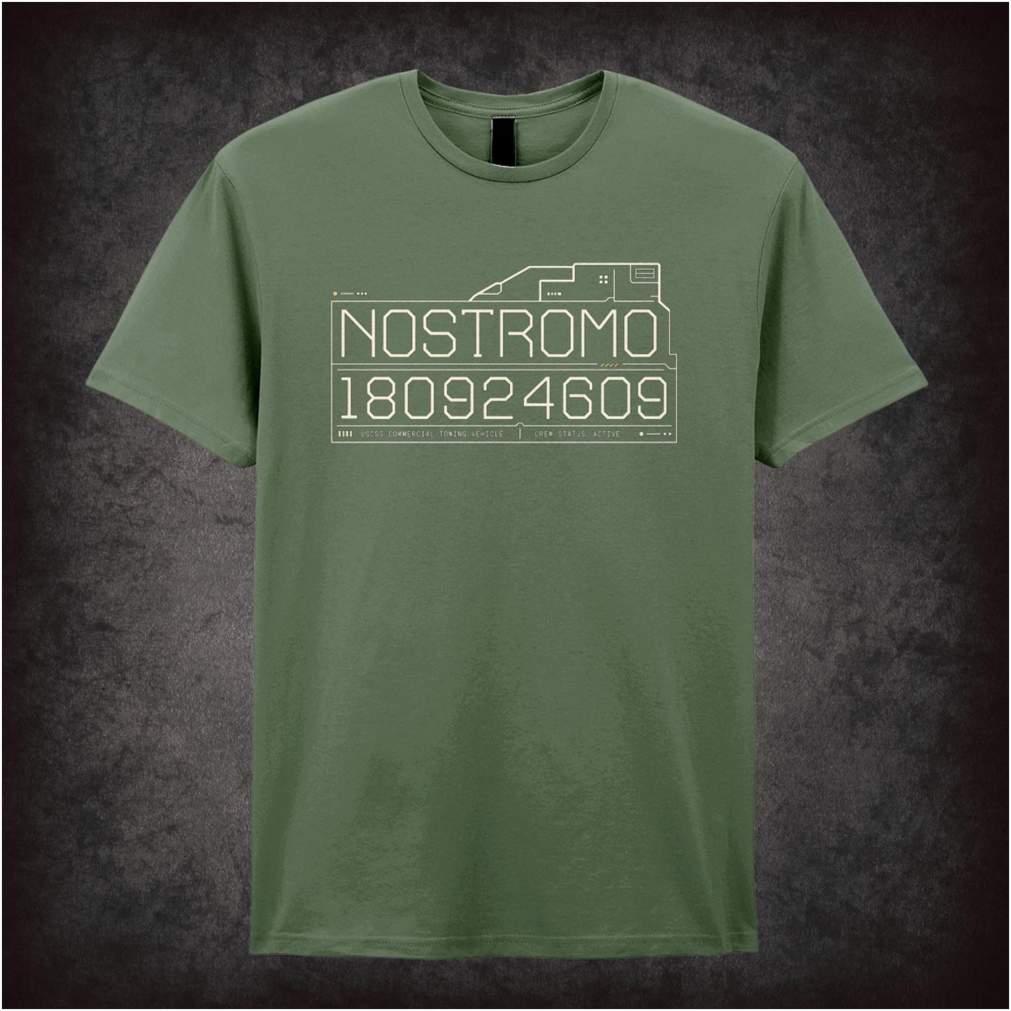NOSTROMO START UP SCREEN