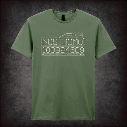NOSTROMO START UP SCREEN