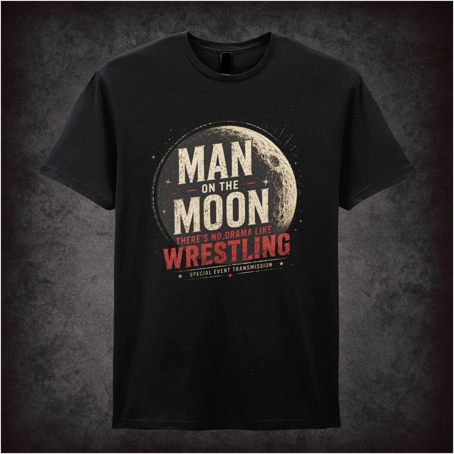 “Man on the Moon” Man on the Moon T-shirt featuring Andy Kaufman