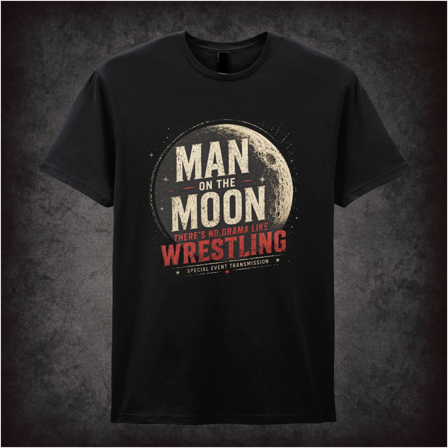 “Man on the Moon” Man on the Moon T-shirt featuring Andy Kaufman