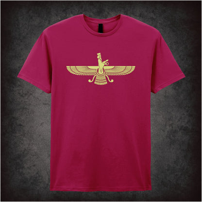 Anunnaki Winged Symbol – Cult Ancient Mythology Graphic T-Shirt