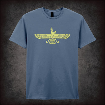 Anunnaki Winged Symbol – Cult Ancient Mythology Graphic T-Shirt