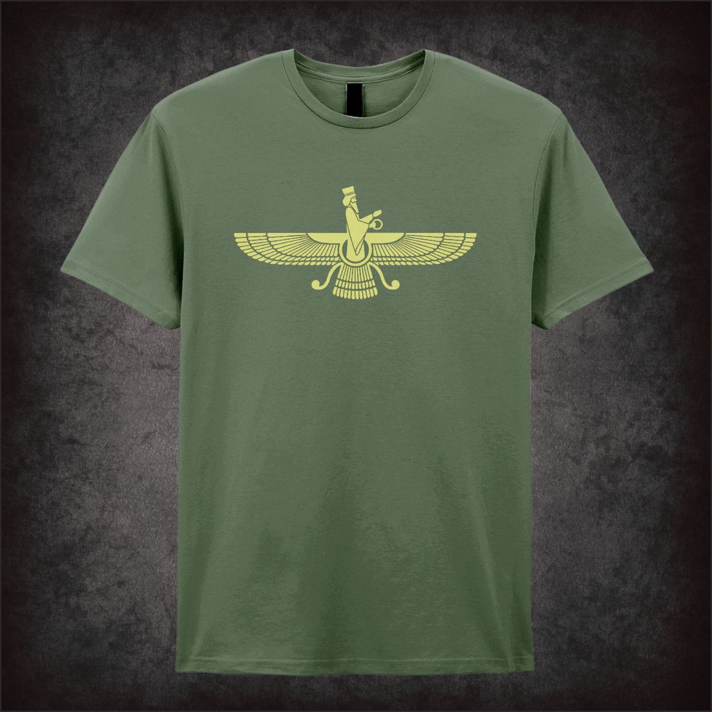 Anunnaki Winged Symbol – Cult Ancient Mythology Graphic T-Shirt