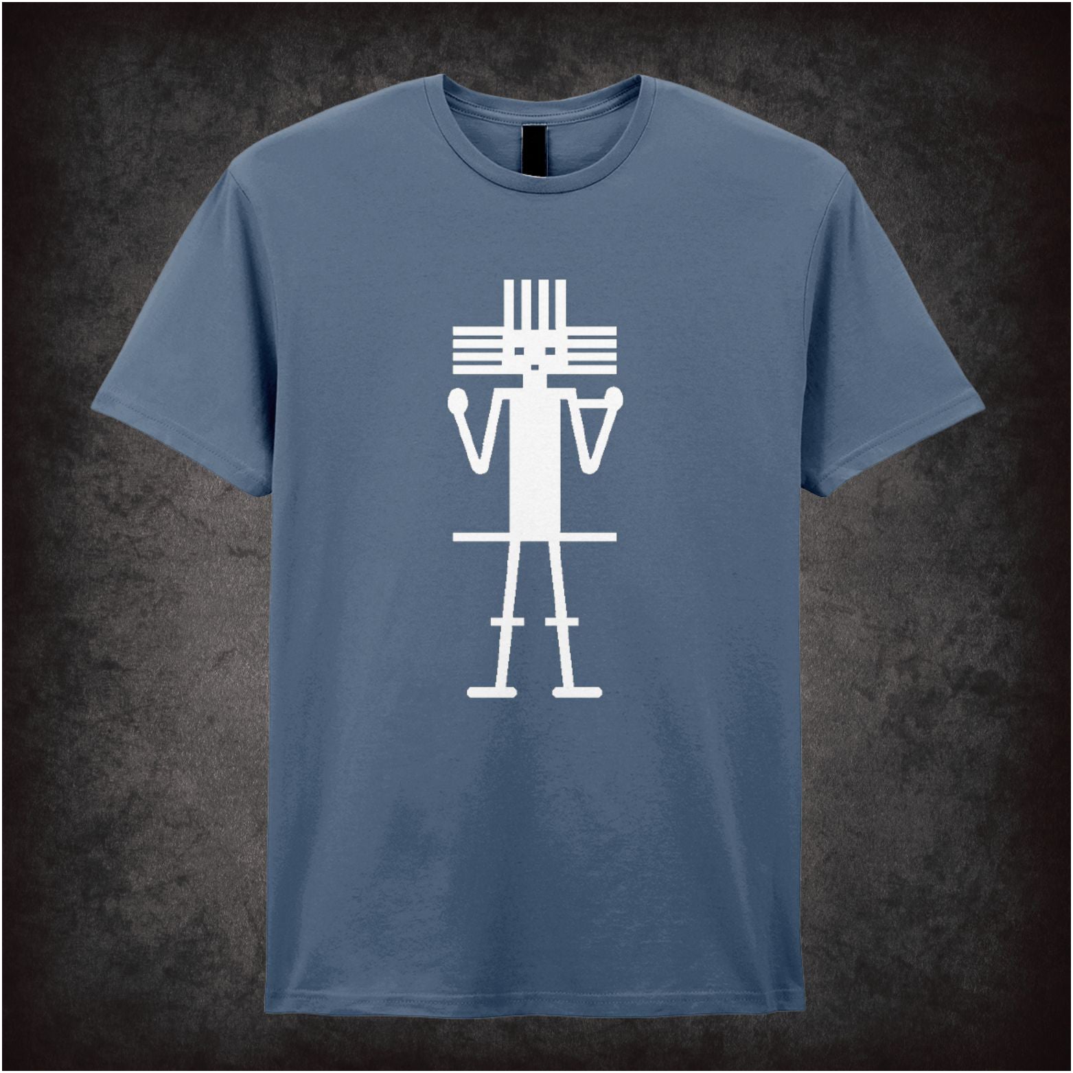 Atacama Giant Chile geoglyph minimalist line art T-shirt