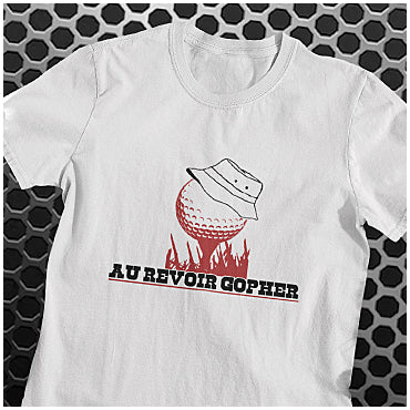 Au Revoir Gopher - Caddyshack Inspired Unisex T Shirt