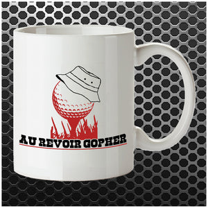 Au Revoir Gopher - Caddyshack Inspired Mug