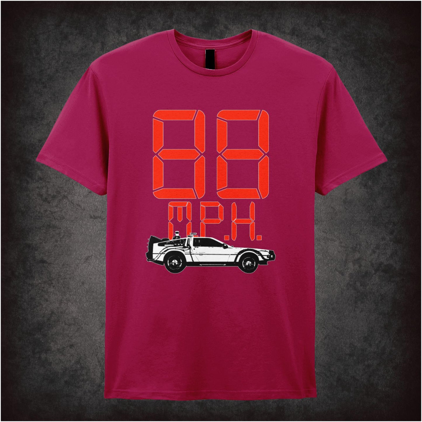 88 M.P.H. – Cult Sci-Fi Graphic T-Shirt