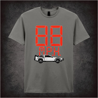 88 M.P.H. – Cult Sci-Fi Graphic T-Shirt