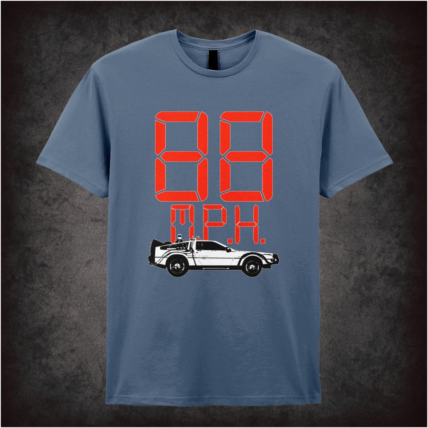 88 M.P.H. – Cult Sci-Fi Graphic T-Shirt