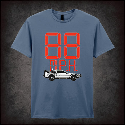 88 M.P.H. – Cult Sci-Fi Graphic T-Shirt