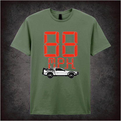 88 M.P.H. – Cult Sci-Fi Graphic T-Shirt