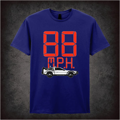 88 M.P.H. – Cult Sci-Fi Graphic T-Shirt