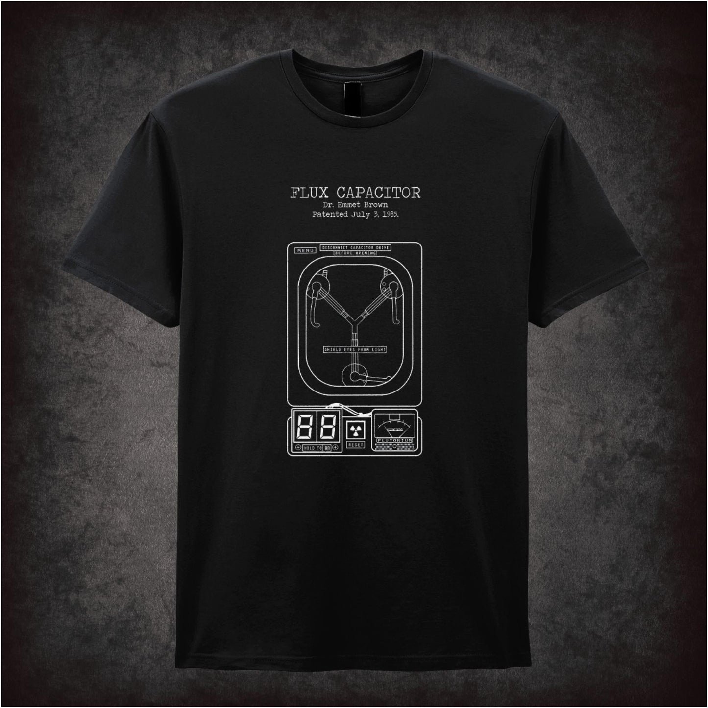 The Flux Capacitor – Cult Sci-Fi Graphic T-Shirt
