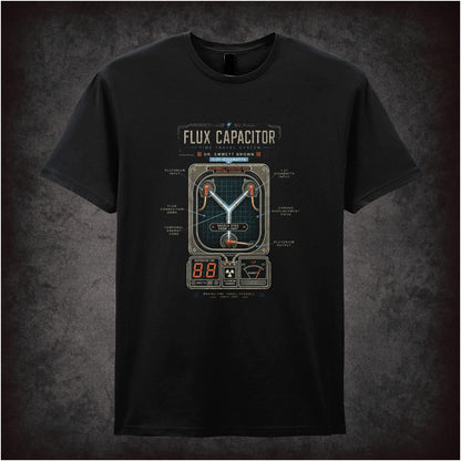 Flux Capacitor diagram T-shirt from Back to the Future