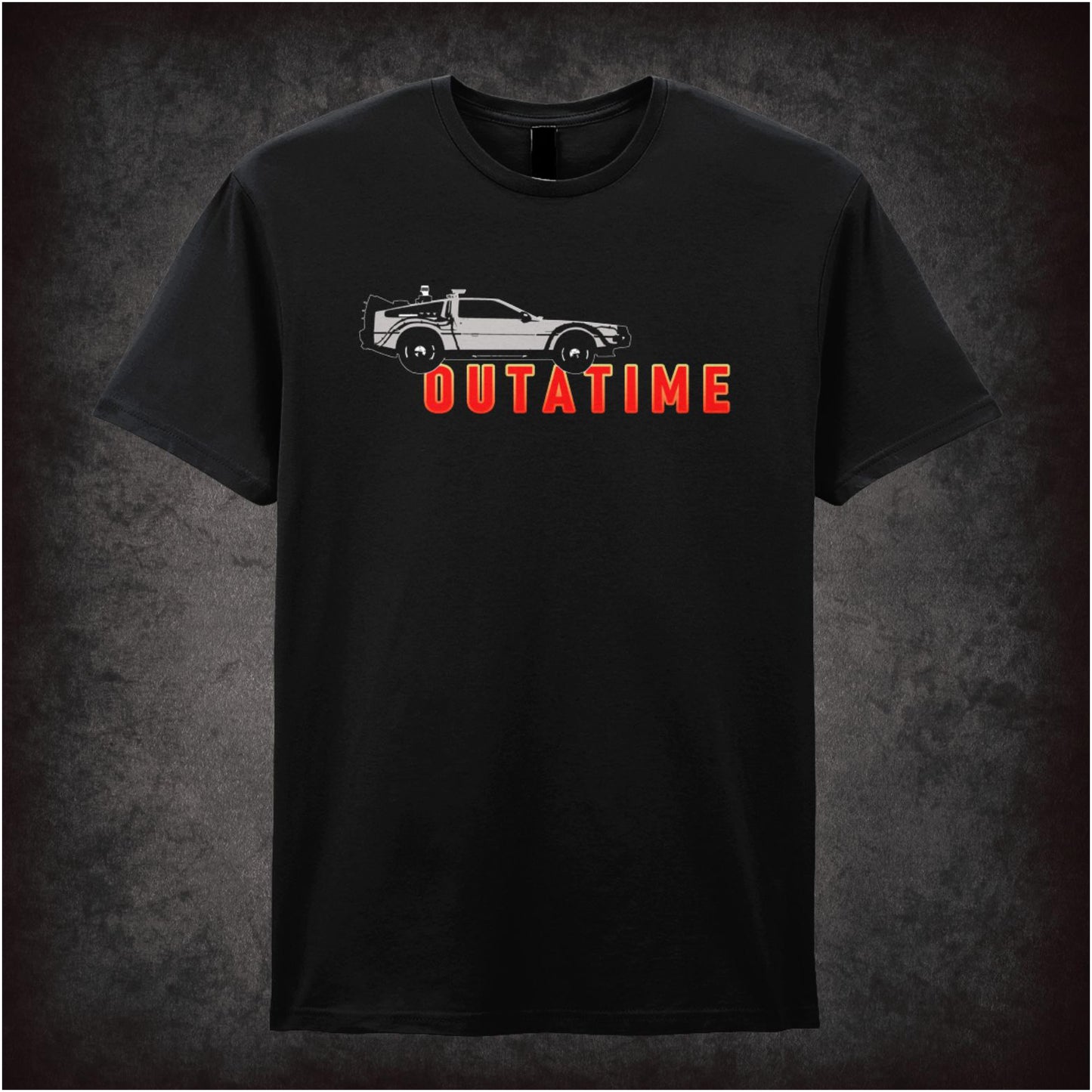 Outatime – Cult Sci-Fi Graphic T-Shirt