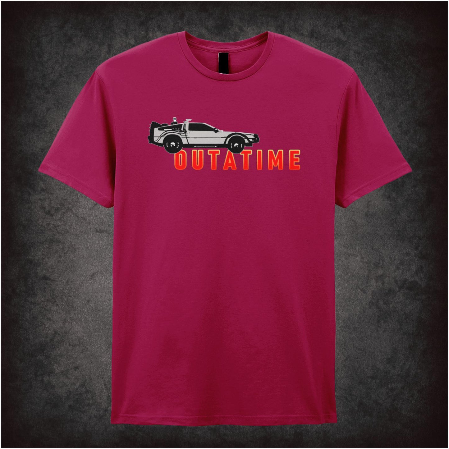 Outatime – Cult Sci-Fi Graphic T-Shirt
