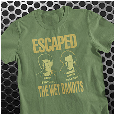 Escaped Wet Bandits - Home Alone Inspired Unisex T Shirt