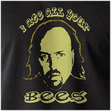 I Ate All Your Bees - Black Books Inspired Unisex T Shirt