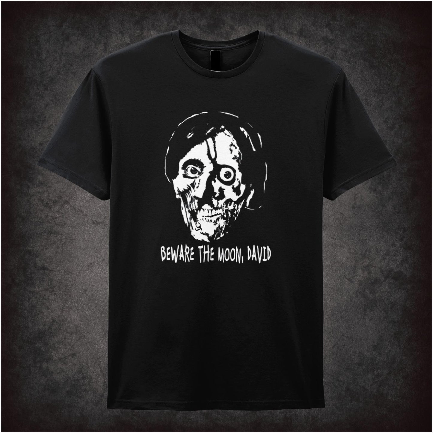 Beware the Moon, David – Softstyle Unisex Graphic T-Shirt