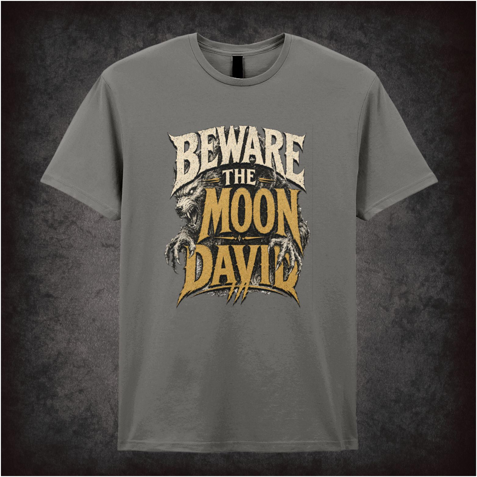 ‘Beware the moon David’ T-shirt from An American Werewolf in London
