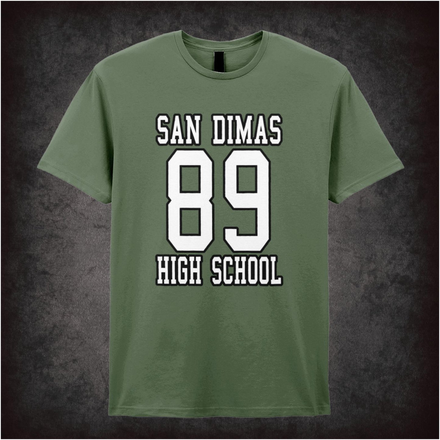 San Dimas High School 89 Bill and Teds Excellent Adventure inspired unisex T-shirt with graphic design