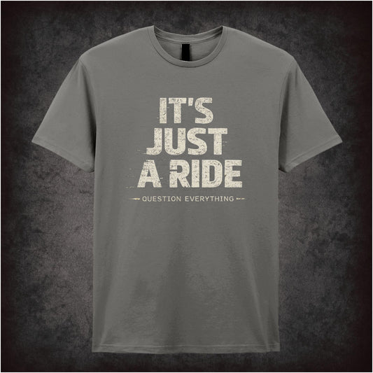 “Bill Hicks ‘It's Just A Ride’ quote T-shirt from Bill Hicks”
