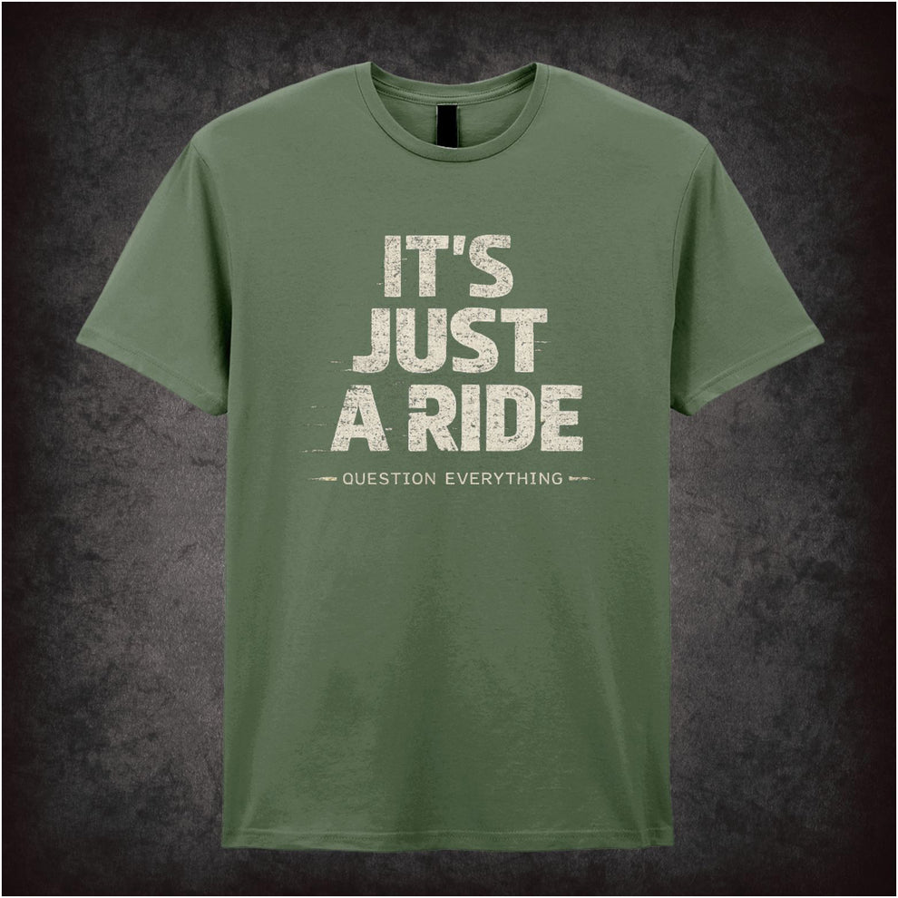 It's Just A Ride T-Shirt | Bill Hicks Tee – Revolution Ape