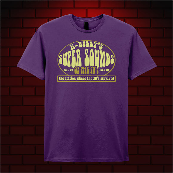 K-Billy's Super Sounds Of The '70s - Reservoir Dogs Inspired Unisex T Shirt