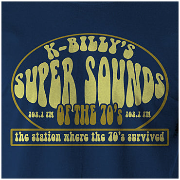 K-Billy's Super Sounds Of The '70s - Reservoir Dogs Inspired Unisex T Shirt