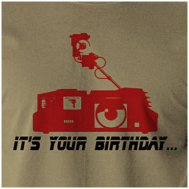 Voight Kampff - It's Your Birthday.... - Blade Runner Inspired Unisex T Shirt