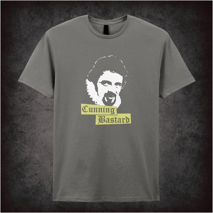 Cunning Bastard – Cult Comedy Graphic T-Shirt