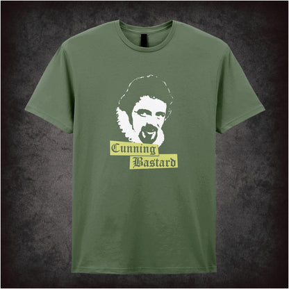 Cunning Bastard – Cult Comedy Graphic T-Shirt