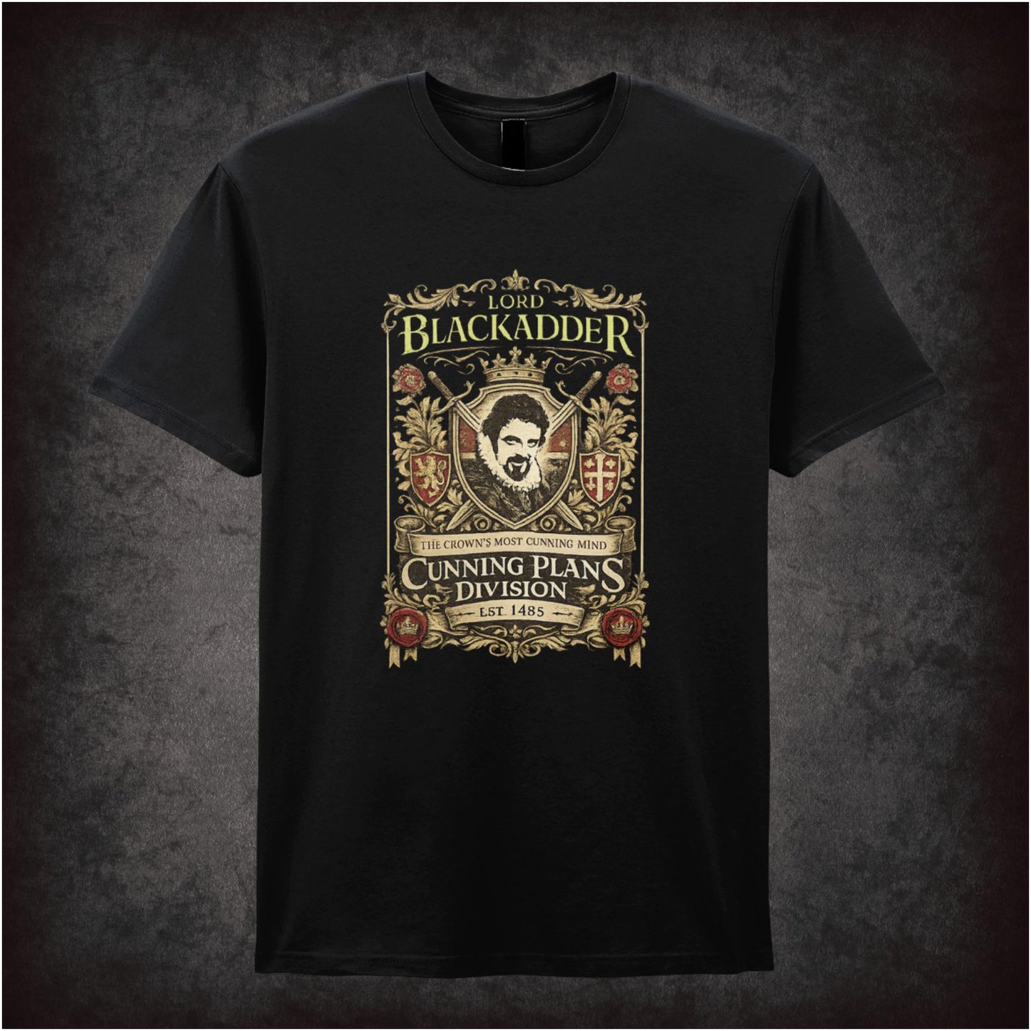 “Blackadder ‘Cunning Plans Division’ T-shirt from Blackadder”