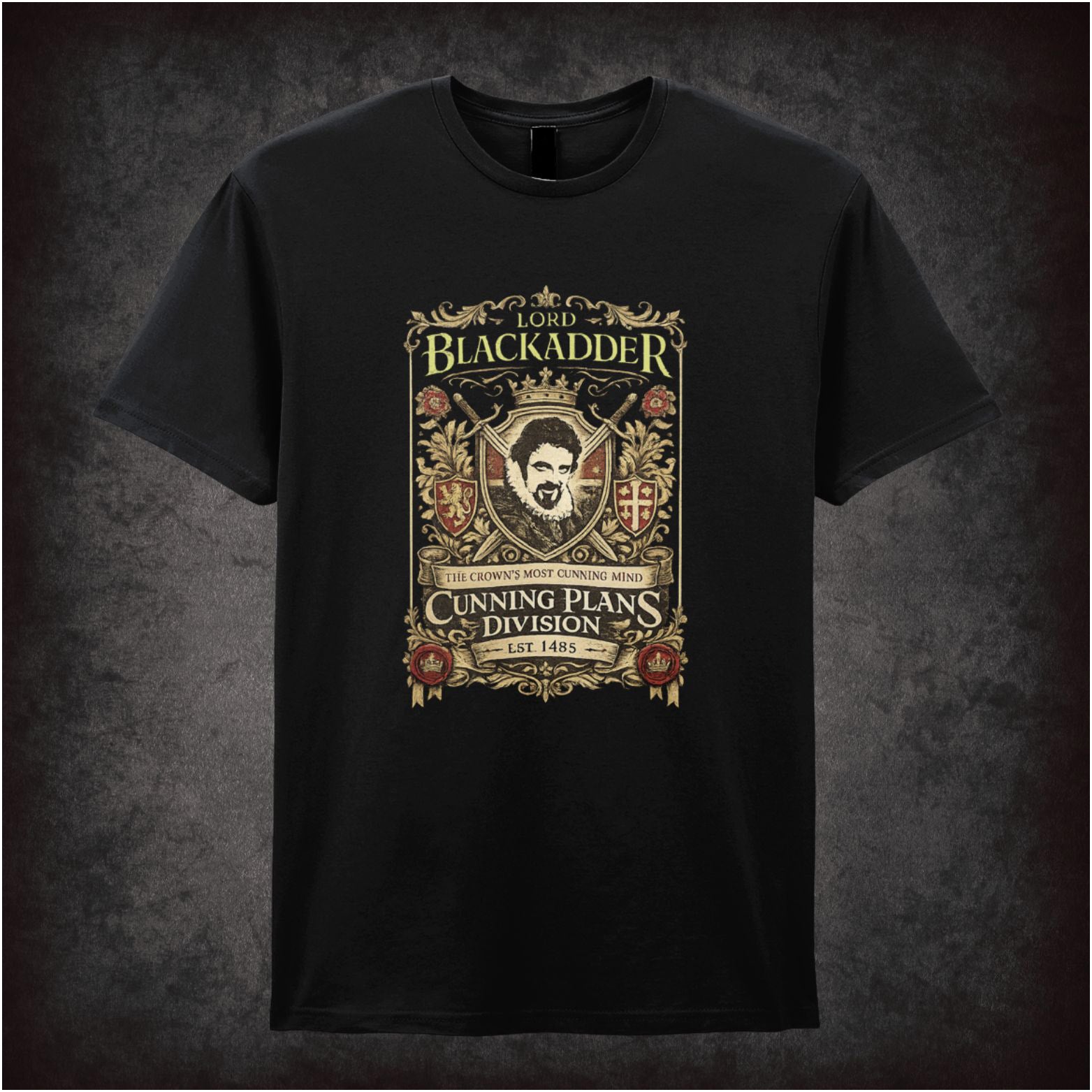 “Blackadder ‘Cunning Plans Division’ T-shirt from Blackadder”