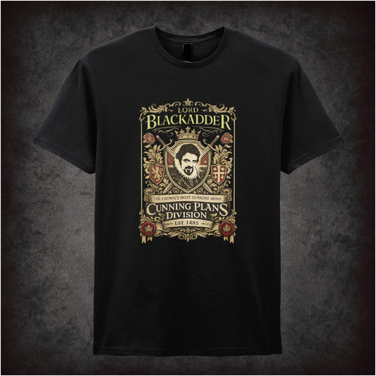“Blackadder ‘Cunning Plans Division’ T-shirt from Blackadder”
