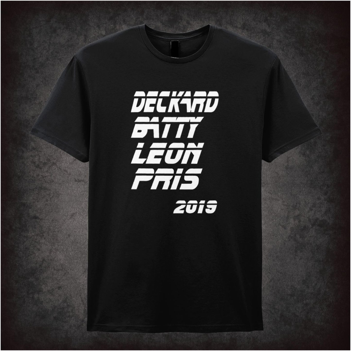 Deckard, Batty, Leon & Pris 2019 – Softstyle Unisex Graphic T-Shirt