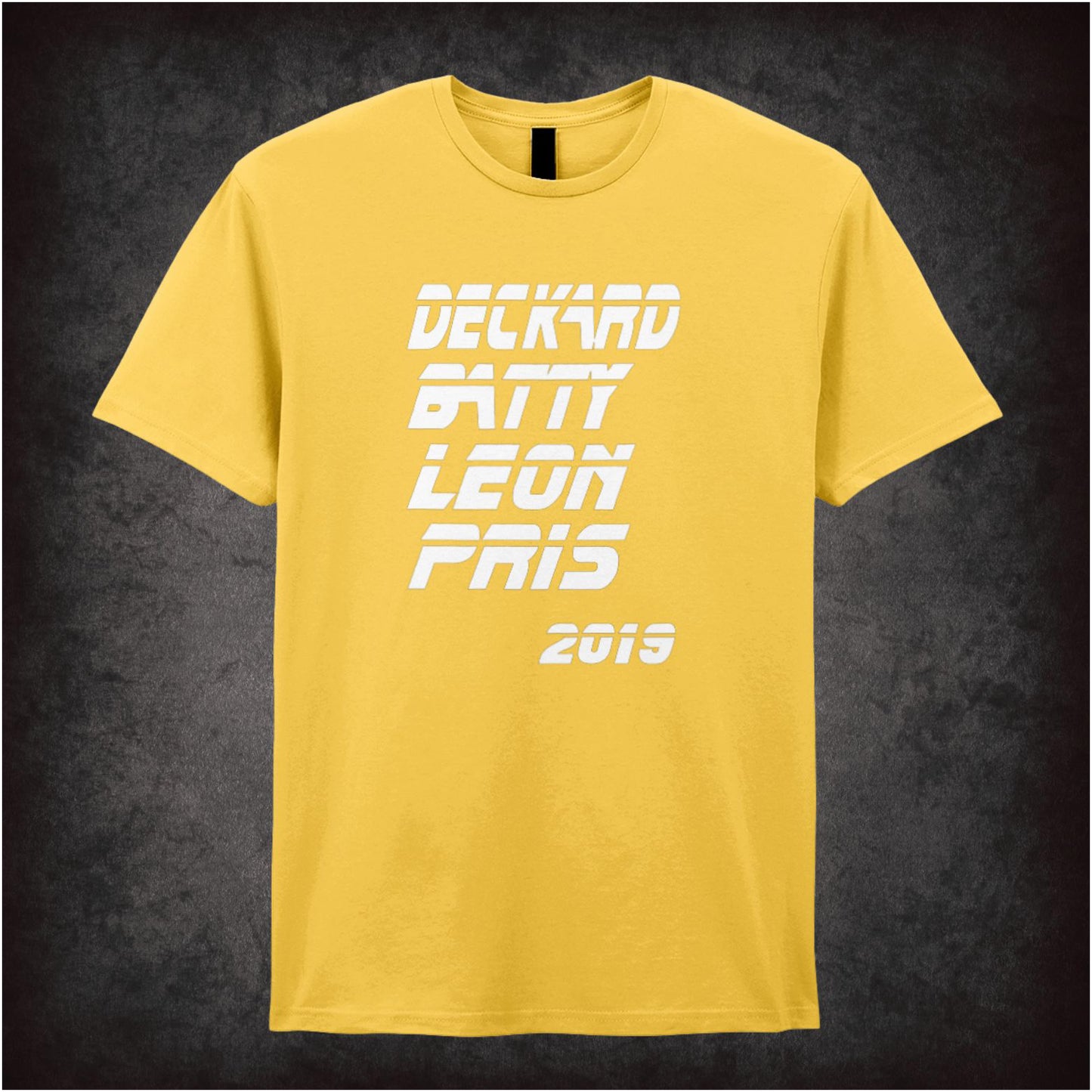 Deckard, Batty, Leon & Pris 2019 – Softstyle Unisex Graphic T-Shirt