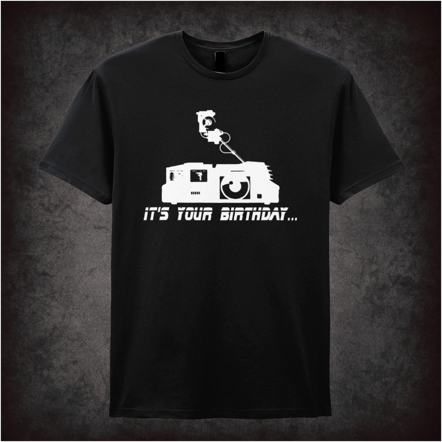 Voight Kampff It's Your Birthday  Blade Runner inspired unisex T-shirt with graphic design 