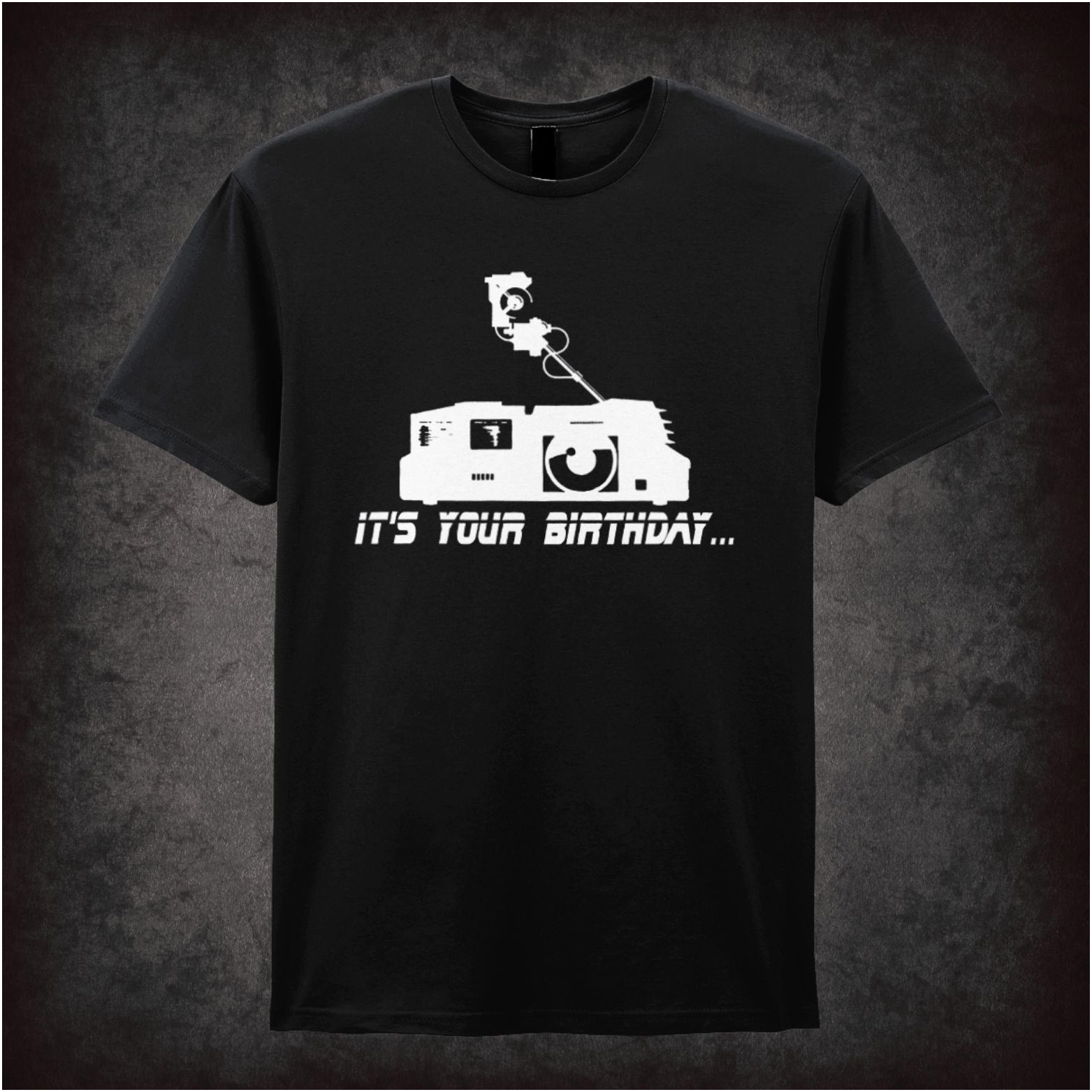 Voight Kampff It's Your Birthday  Blade Runner inspired unisex T-shirt with graphic design 