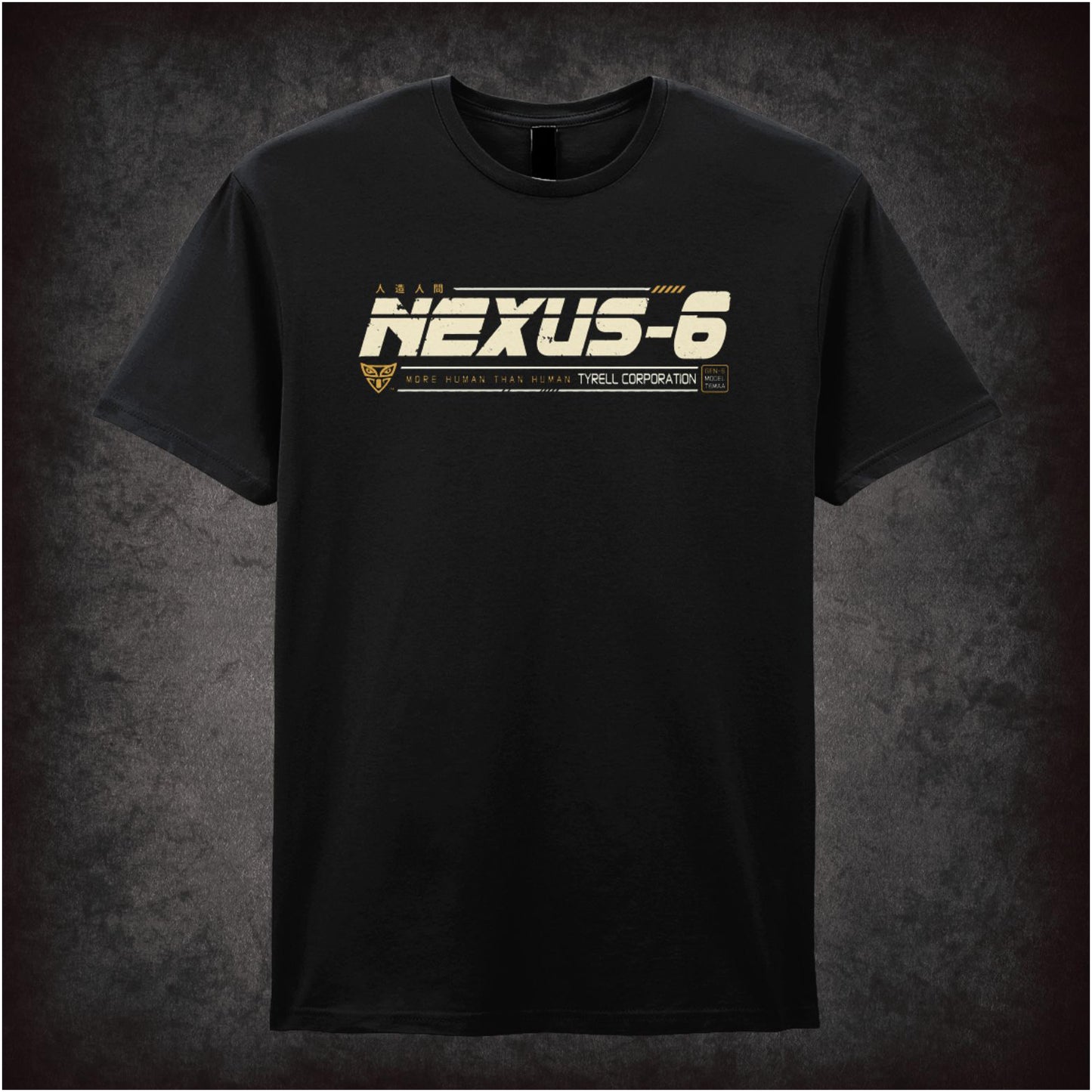 Nexus-6 Tyrell Corporation text T-shirt from Blade Runner