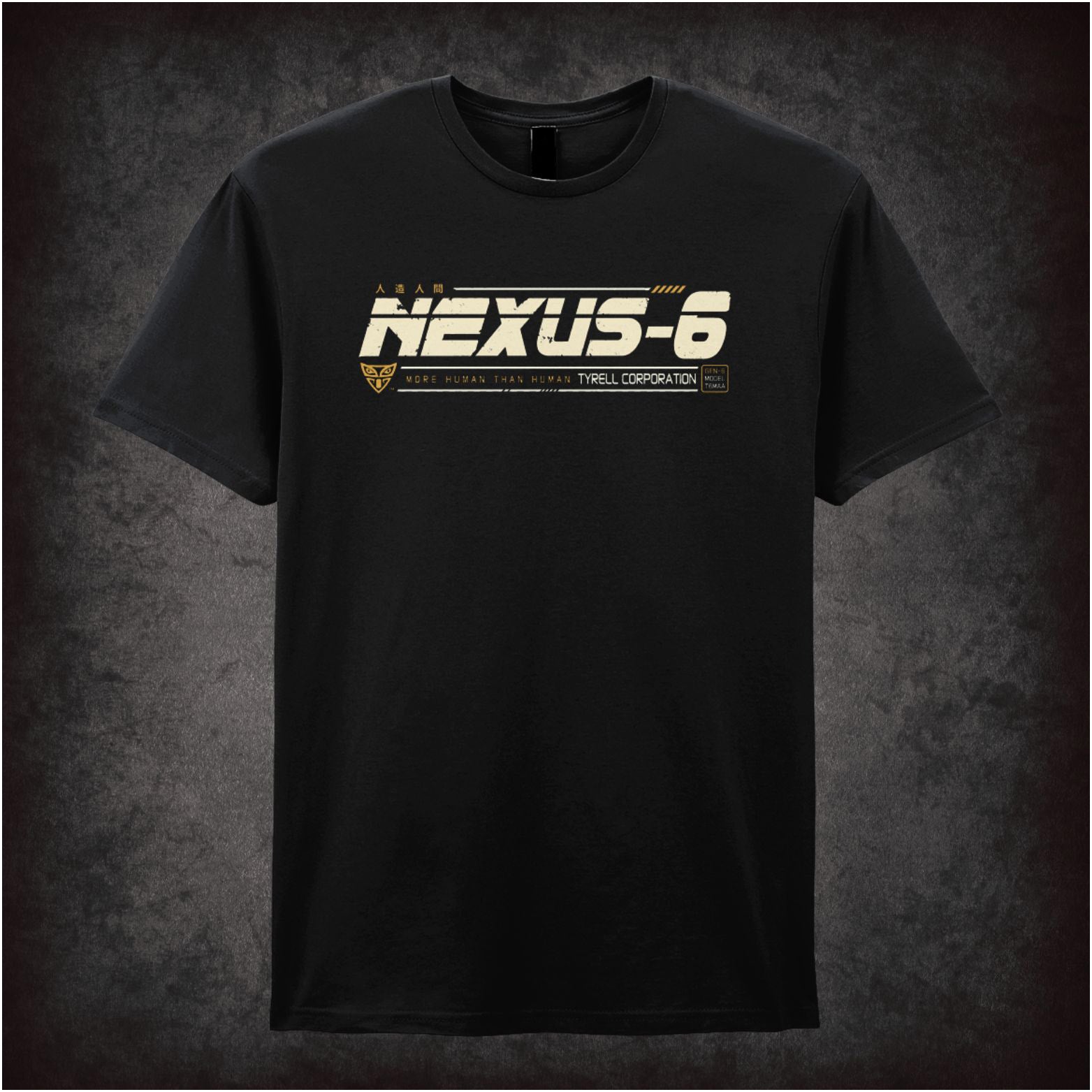 Nexus-6 Tyrell Corporation text T-shirt from Blade Runner