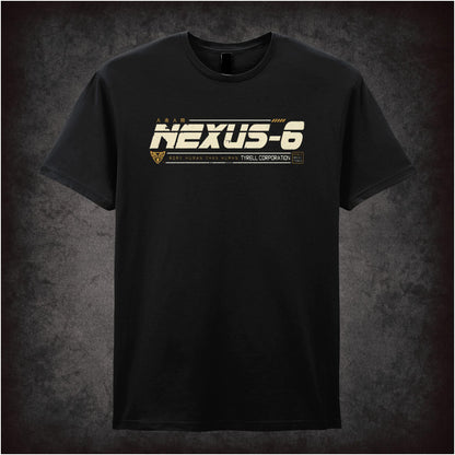 Nexus-6 Tyrell Corporation text T-shirt from Blade Runner