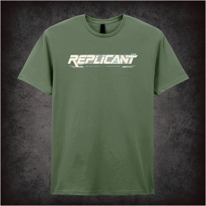 ‘Replicant’ text logo T-shirt from Blade Runner