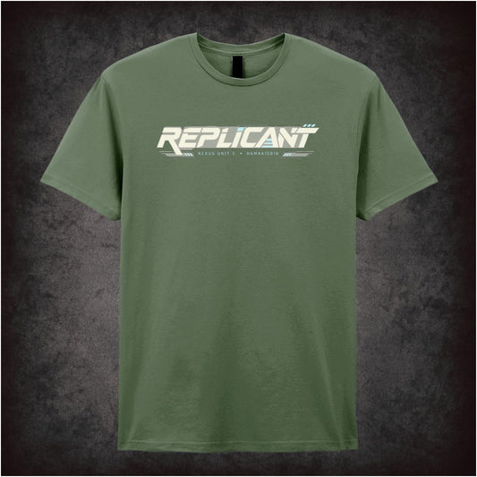 ‘Replicant’ text logo T-shirt from Blade Runner