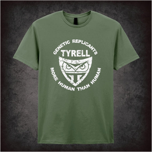 Tyrell Corporation Genetic Replicants Blade Runner inspired unisex T-shirt with graphic design