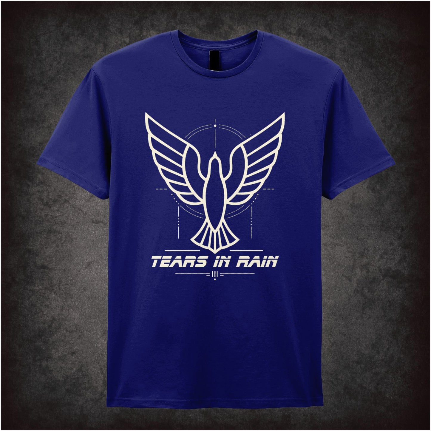 Winged bird ‘tears in rain’ T-shirt from Blade Runner