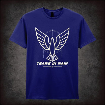 Winged bird ‘tears in rain’ T-shirt from Blade Runner