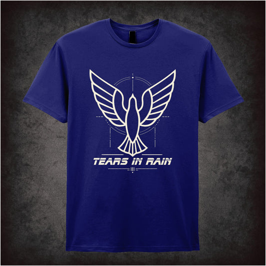 Winged bird ‘tears in rain’ T-shirt from Blade Runner